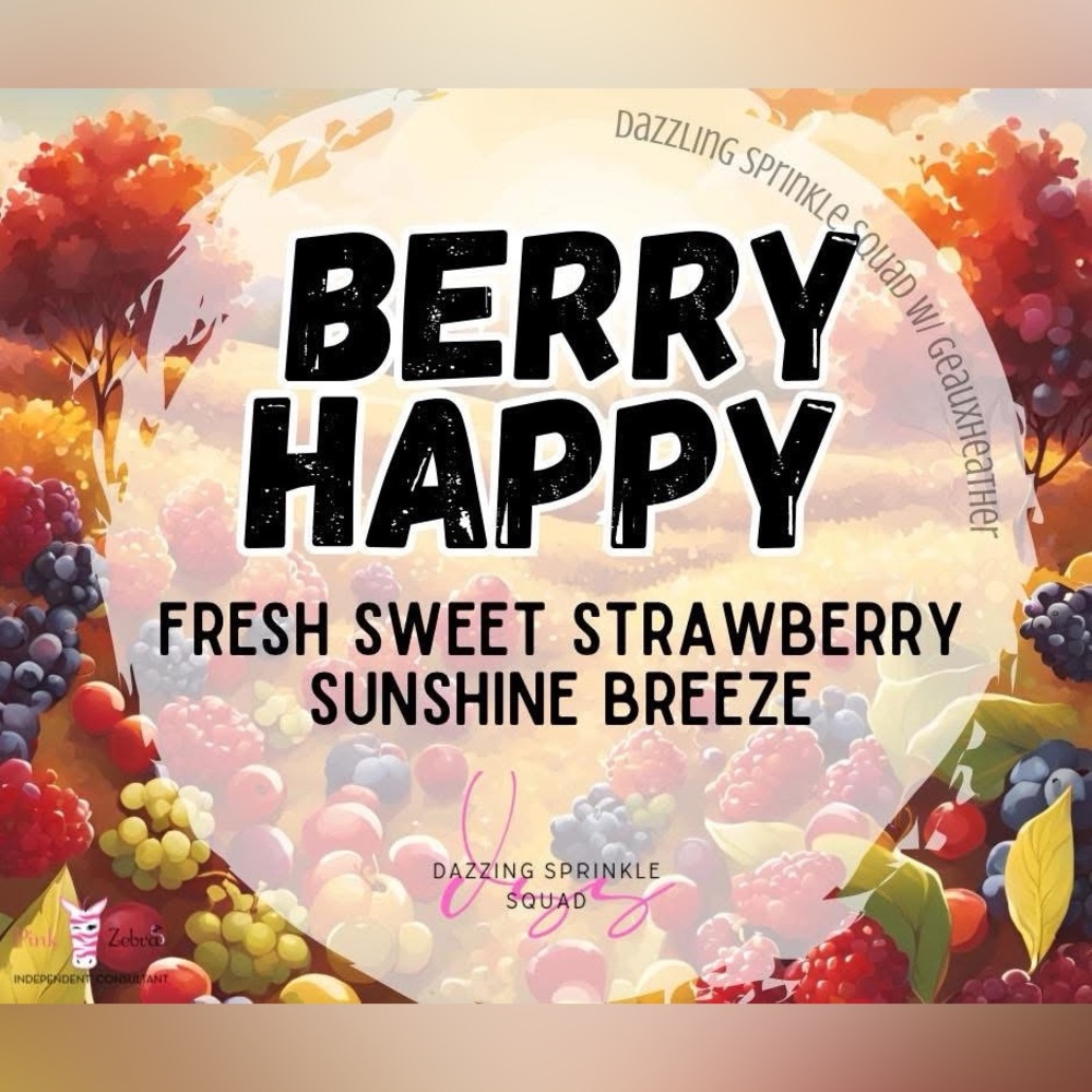 Berry Happy Pink Zebra Blend 🍓